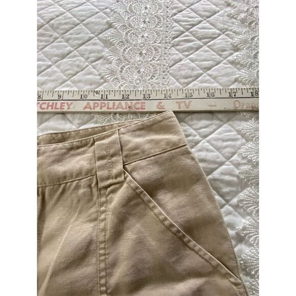 Eddie Bauer Linen Midi Skirt Tan Size 6 - Picture 11 of 14